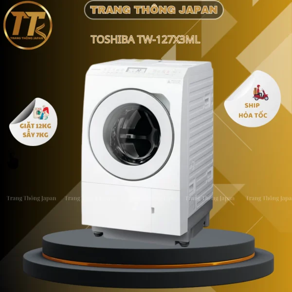 Máy giặt Toshiba TW-127XM3L mới 100% made in japan